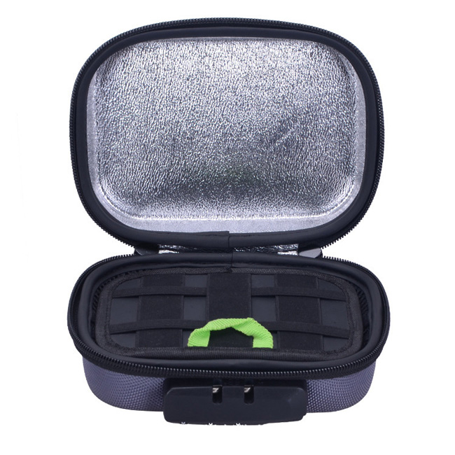 Smellproof cannabis oil case CBD oil carrying case