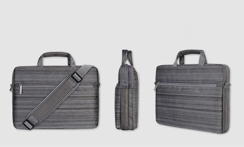 Fashionable nylon carrying laptop bag