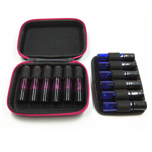 12 Roller Bottles 10ml EVA Essential Oil Case