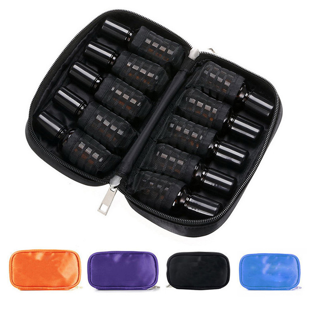 10 bottles essential oil bag